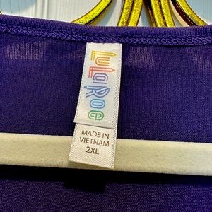 Lularoe purple Lynnae. 2xl
